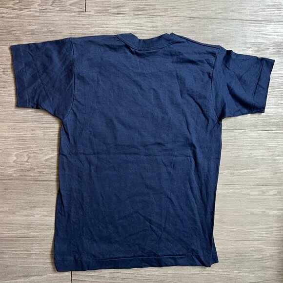 Vintage 90s Atlanta Braves Embroidered T-Shirt Single Stitch Youth 14/16 L - Picture 4 of 4